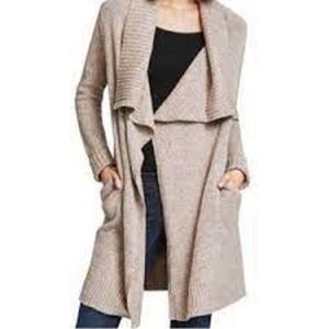 Cabi Confetti Long Sweater 900 Oatmeal Sz M